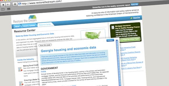 Genworth Mortgage screenshot 1